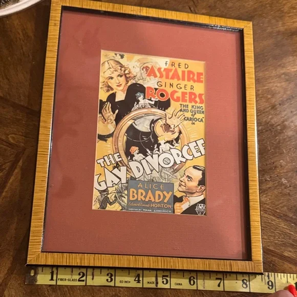 Framed Vintage Movie Poster - The Gay Divorcee - Picture 6 of 6